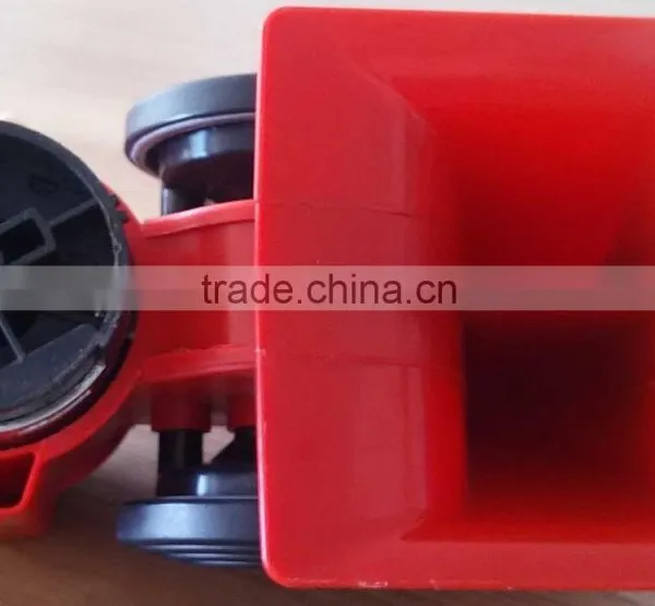 12V Snail Compact Pump Air Horn Dual Tone for Motorcycle Bus Truck Red photo-2