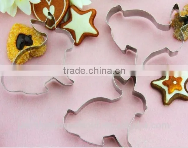 2015 Popular DIY Creative Design Animal Shaped Stainless Steel Cookie Cutters for Cakes and Bisciuts photo-5