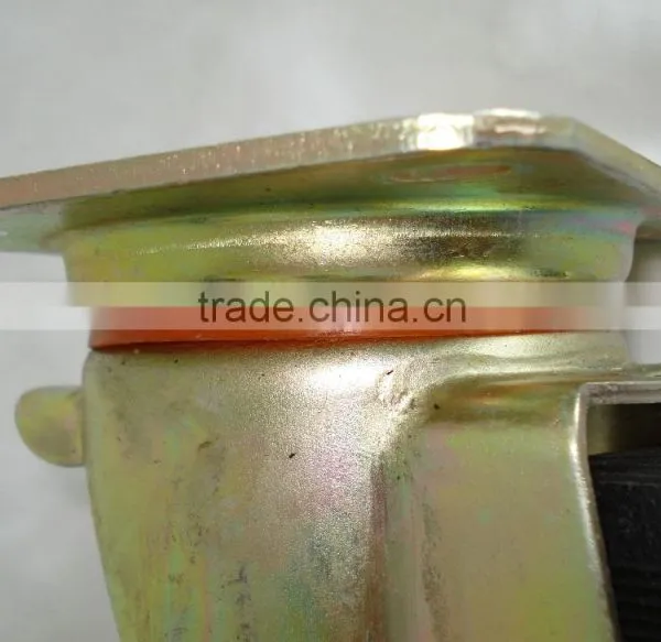 8" 200mm Swivel Rubber Wheels for Trash Bins photo-3
