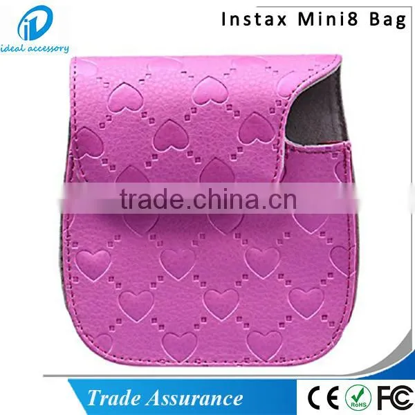 PU Leather Fujifilm Camera Case Bag for Fuji Instax Camera Mini8 Mini8+ photo-4