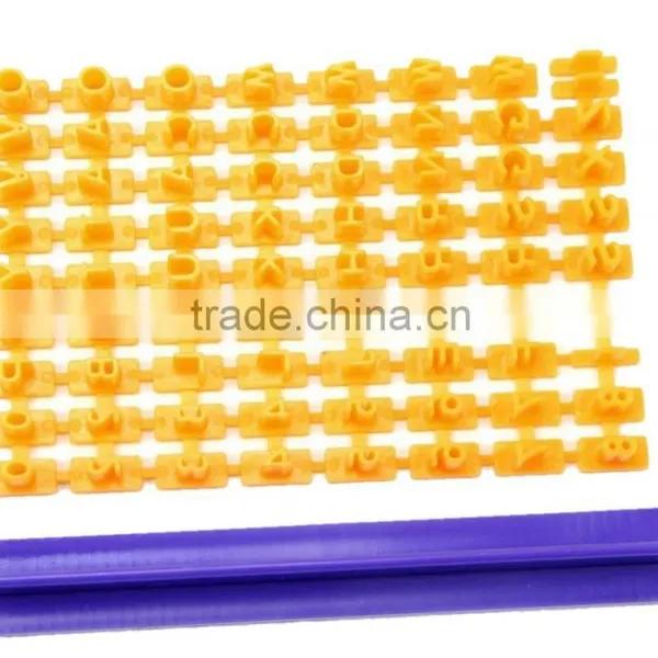 Newest ECHO-friendly Letter Cookie Mold and PP Dessert Cake Mould photo-3