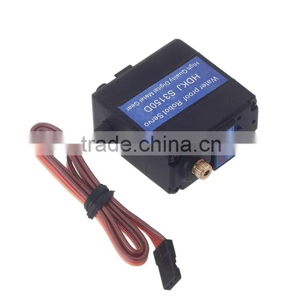 S3150D Servo Metal Gear High Torque Digital Waterproof Wingless Robot Servo Set for DIY Robot Part photo-5