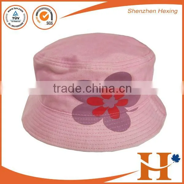 2016 Fashion Girls Bucket Hat Pink Women Bucket Hat Custom Lady Bucket Hat With Low MOQ photo-2