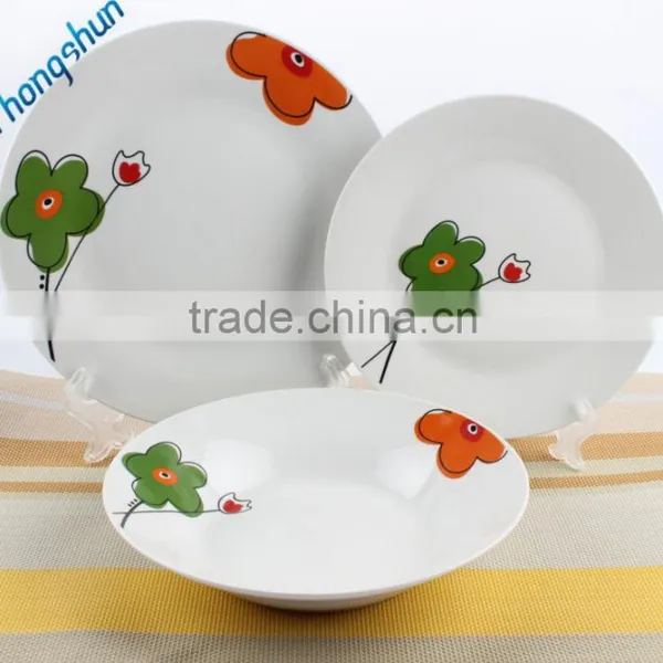 Royal Porcelain Dinnerware / Super White Porcelain 18pcs Dinner Set photo-3