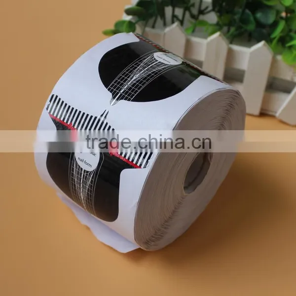500Pcs Nail Art Tips Extension Forms Paper Nail Forms Nail Art Tool photo-5