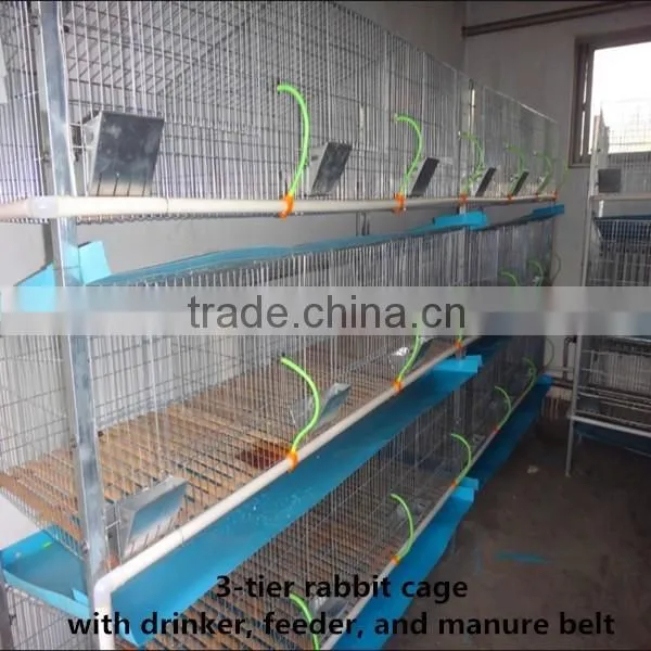 Galvanized Iron Wire Metal Commercial Rabbit Cage photo-2
