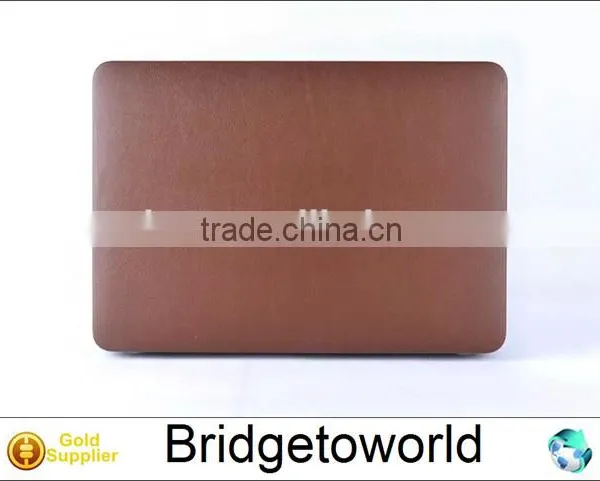 Wholesale Colorful Hard Laptop Case Leather Case for Macbook photo-2