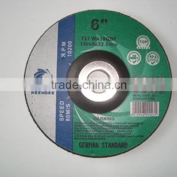 T27 Depressed Grinding Wheels Grinding Discs for Metal and Steel