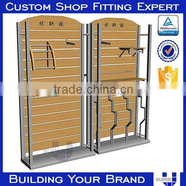 Customized Fashion Shiny Stainless Steel Wall Mounted Coat Rack Stand photo-3