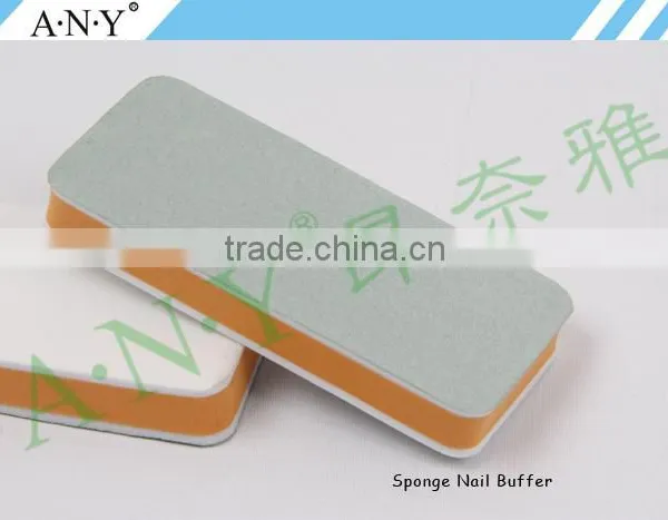 Professional Nail Manicure Small Sand Square Sponge Nail Polish Block photo-5