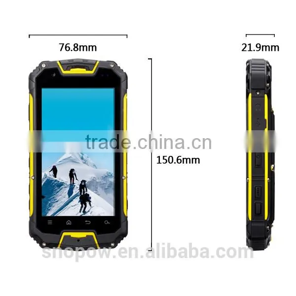 SNOPOW M8 4G 8Gb Rom 5.0 Inch Walkie Talkie PTT 5 KM Quad Core Mt65xx Android Phone