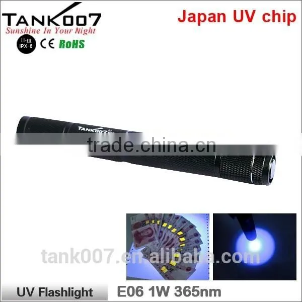 TANK007 Led uv Penlight Forensics UV Pen Torch Medical Blacklight 365nm 1W Mini Pencil Flashlight photo-3