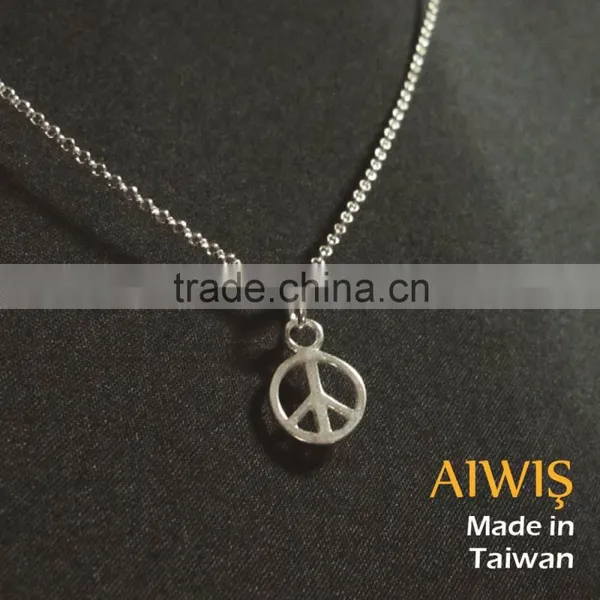 Sterling Silver Peace Necklac Delicacy Customized Design photo-6