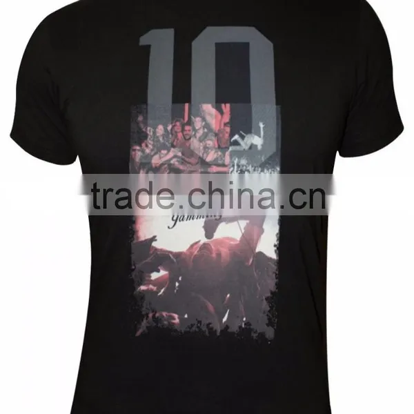 High Quality Custom T-shirt Printing Wholesale Cheap Cotton Plain Tshirt photo-3