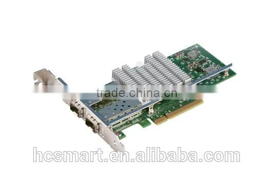 Latest 2 port10g SFP optical fiber PCIE connector LAN network card