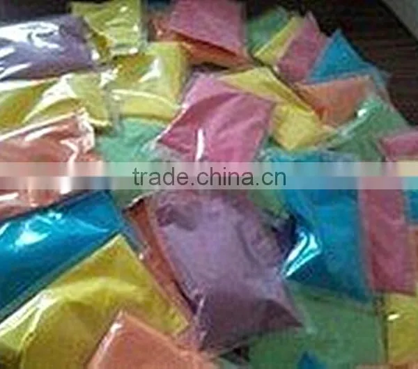 Non-explosive Holi Color Powder Starch Non-toxic Running Powder High Quality Farben Powder photo-3