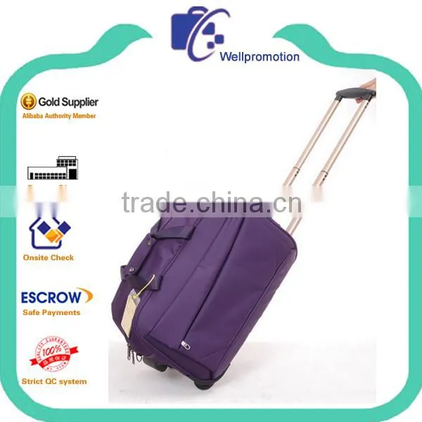 Fashion Design Backpack Trolly Bag Backpack Wheels Polyester photo-4