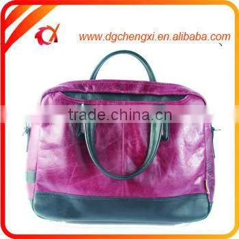 Leather Messenger Briefcase photo-2