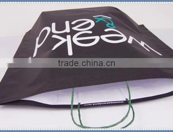 White Kraft Paper Bag Flexo Printing Fashionable and Competitive Price Twisted Patch Handle photo-2