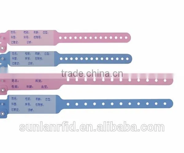 Healthy One-time Rfid Kids Paper Wristband for Access Control System