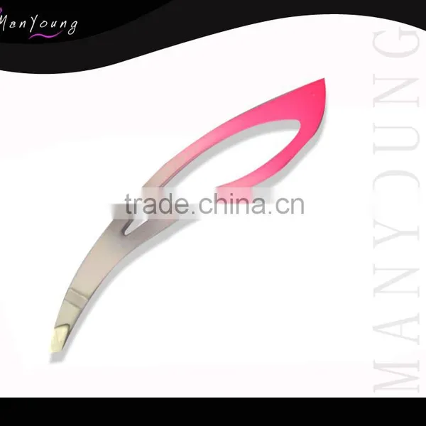 Wholesale Custom Logo Mini Slant Tweezer For Promotional Gift