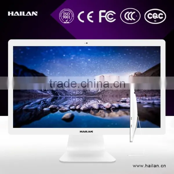 21.5" led panel all in one pc case lcd display aio desktop modern computer case gaming pc cases case