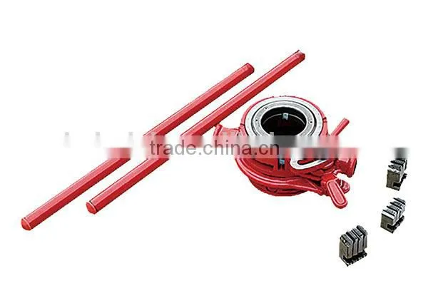 Manual Ratchet Pipe Steel Threader Kit 4"