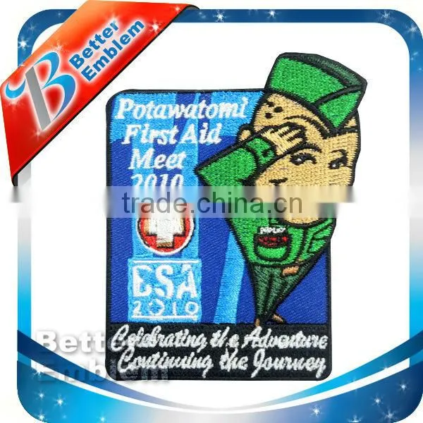 School Uniform Custom Embossed Patch photo-6