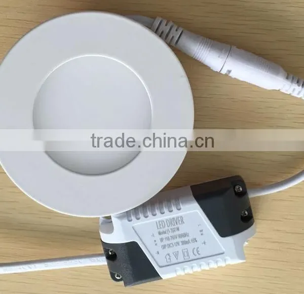 Smd2835 110v/220v Slim Led Panel Light 3w photo-2