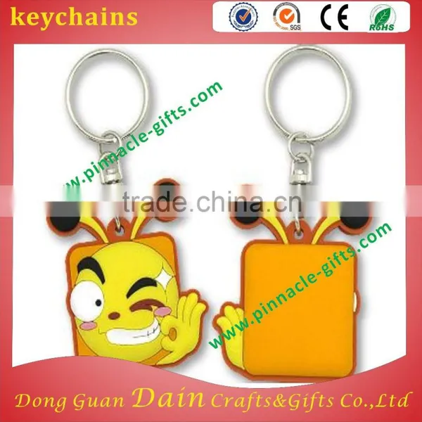 Promotion Custom Soft Pvc Animal Shaped Keychain photo-5