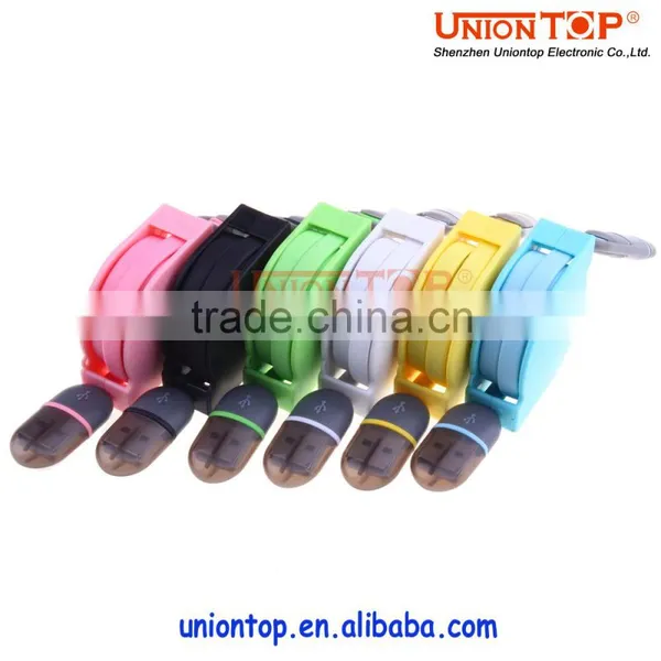 Factory Price High Quality Long Length Universal Retractable Led Data Cable photo-3