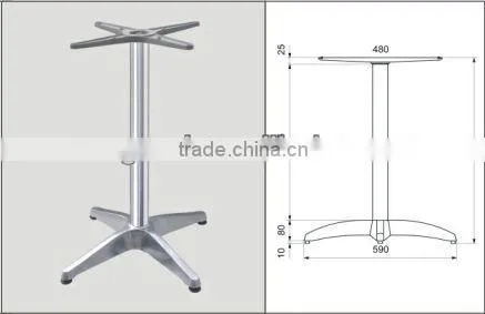 Aluminum Table Base