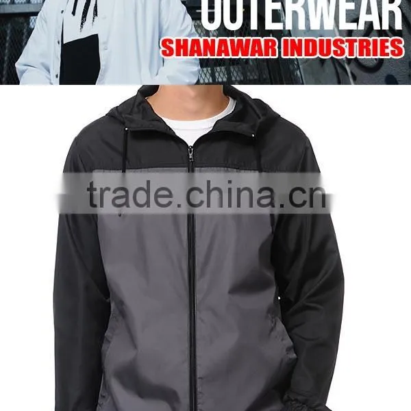 Black Windbreakers Jackets photo-5