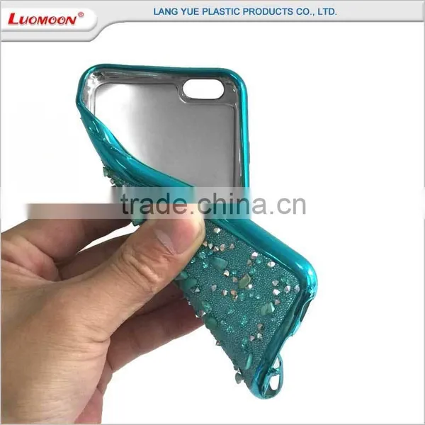 Electroplating Transparent Screen Simple Mobile Phone Case for Huawei y5 for Samsung Galaxy On5 photo-3
