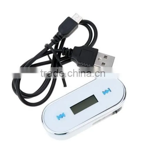 FM Transmitter Radio Adapter Handsfree for Car LCD 3.5mm Audio Jack photo-3