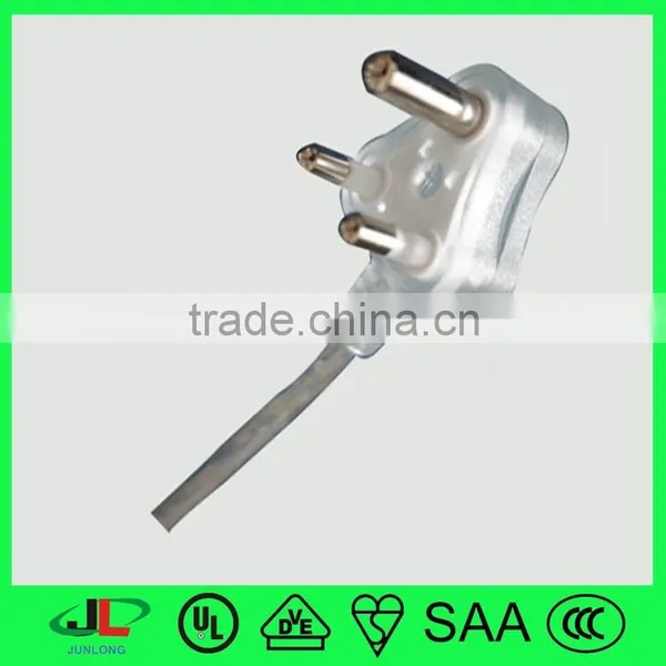 India 3 Prong Electric Plug Extension Cords Round Plug photo-2