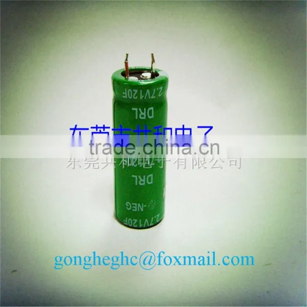 Solar Led Light Super Capacitor With 120f 2.7v Caps