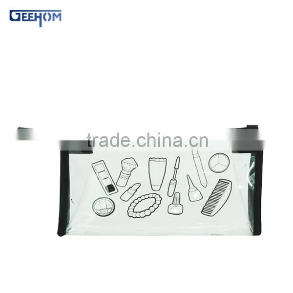 Ladies Cosmetic Bag Cheap Pvc Clutch Bag photo-4