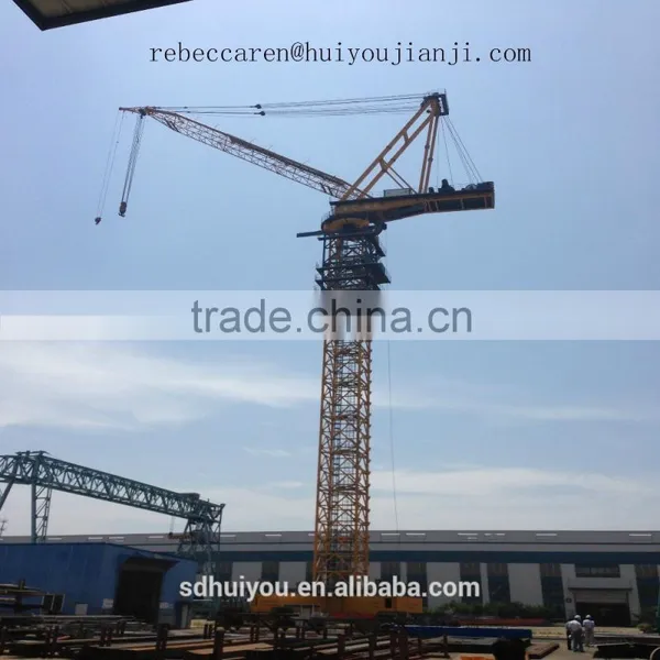 QTZD125(5025) 12t Luffing Jib Tower Crane/ Inner Climbing Tower Crane photo-3