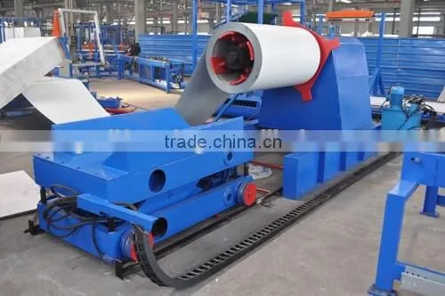 Advanced New Type Simple Decoiler for C/Z/U Purlin Roll Forming Machine photo-3