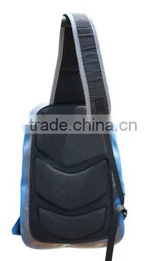 TPU Waterproof Shoulder Backpack With Water-resistant Zippers photo-2