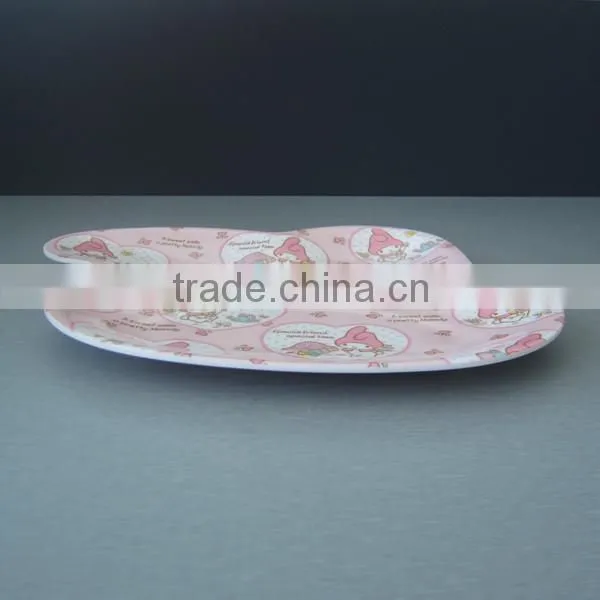 SP1212 Rabbit Face Melamine Plate photo-2