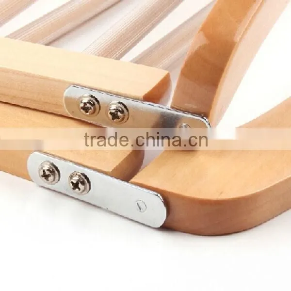 Wholesale A Grade Beech Wooden Scarf Hanger, Wood Hanger for Scarf photo-4