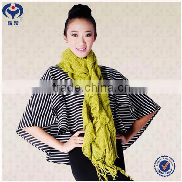 Deal Knit Soild Color Infinity Loop Scarf With Fringe