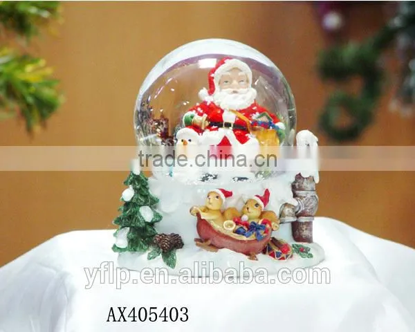 Resin Santa Claus for Crystal Ball Christmas Ornaments,traditional Santa Claus Crafts photo-4