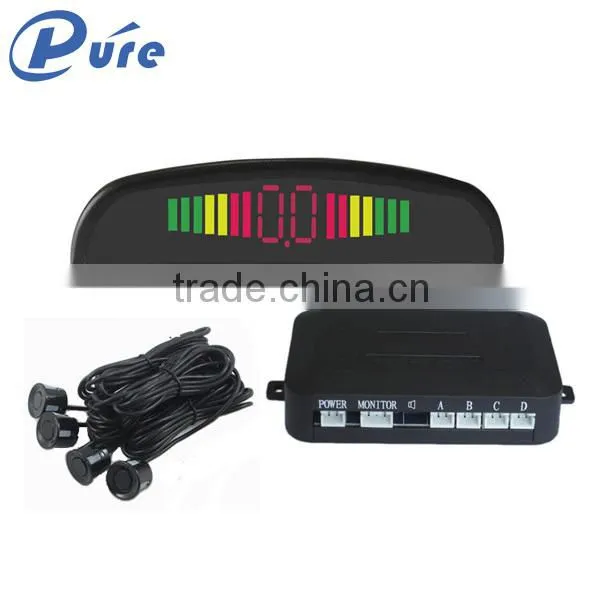 Car Reverse Parking Sensor System Simple Design Buzzer Parking Sensor With LED Screen Optional photo-3