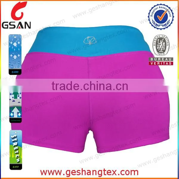 Quick Dry Lady High Waist Ladies Shorts photo-3