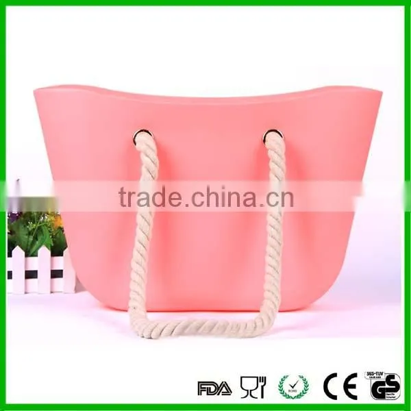 2016 High Quality Silicone Lady Custom Handbag for Sale photo-4