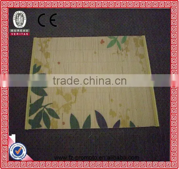Biodegradable Bamboo Fiber Cup Mat