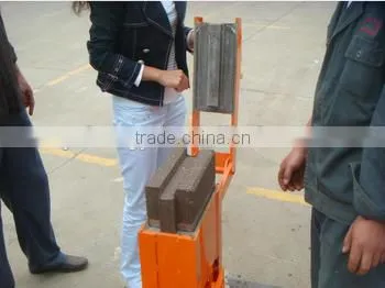 Hot Sale Shengya German Technology QMR2-40 Manual Interlocking Brick Machines China Product photo-3